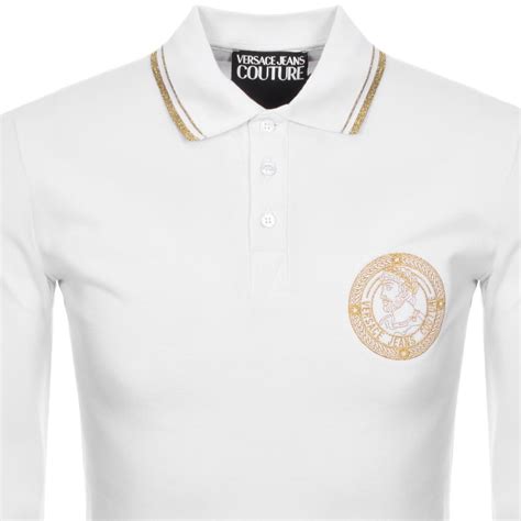 versace jeans couture long sleeve polo shirt|Versace Jeans Couture t shirts.